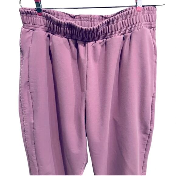Gymshark Women's Lilac Track Pants Athletic Ankle Zip Size M - Picture 6 of 10